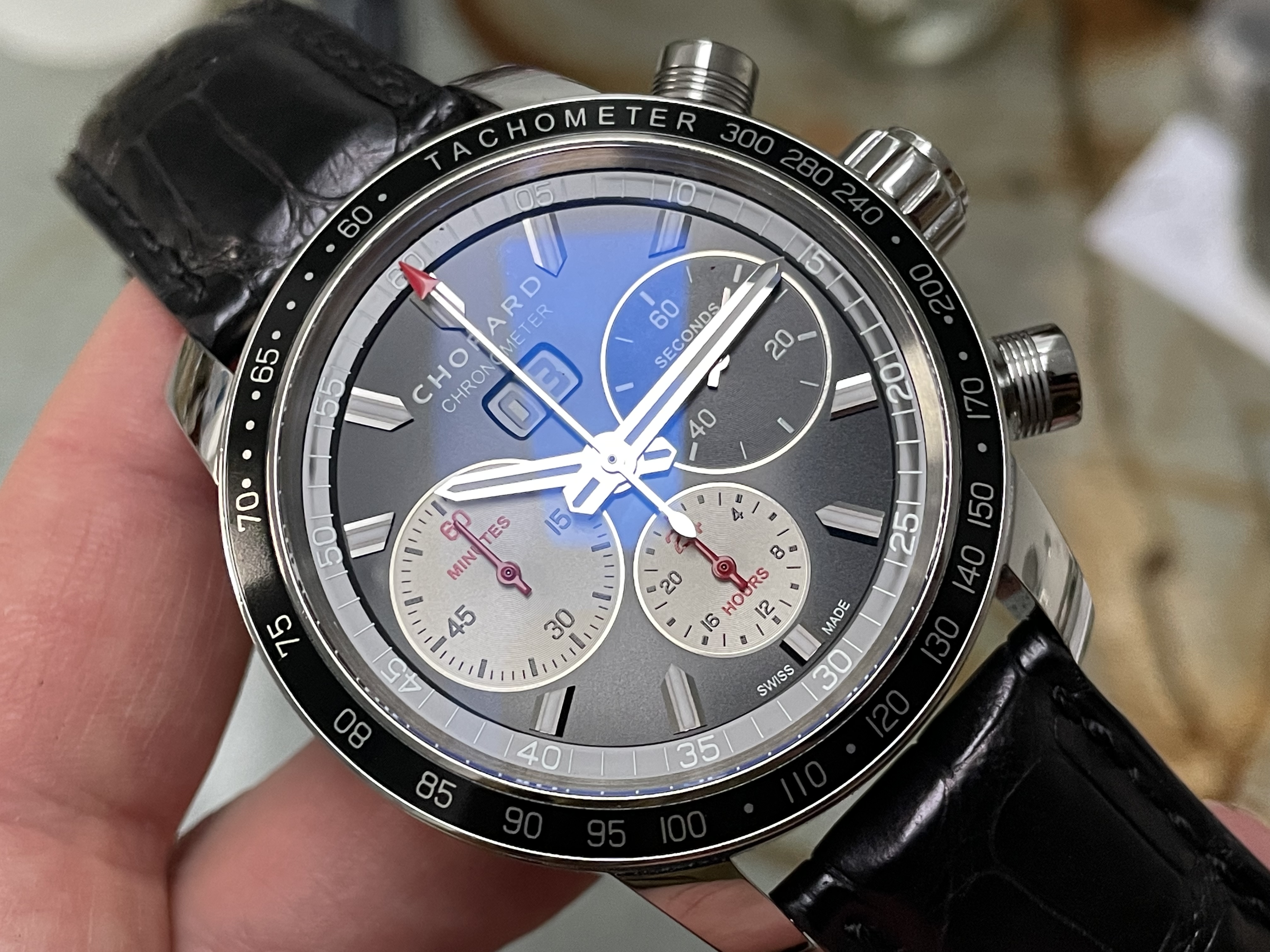 WTS Chopard Jacky Ickx V Mille Miglia LE Chronograph WatchCharts