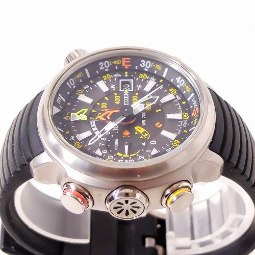 Used] CITIZEN PRO MASTER ECO-Drive Altichron Date J280-T019773