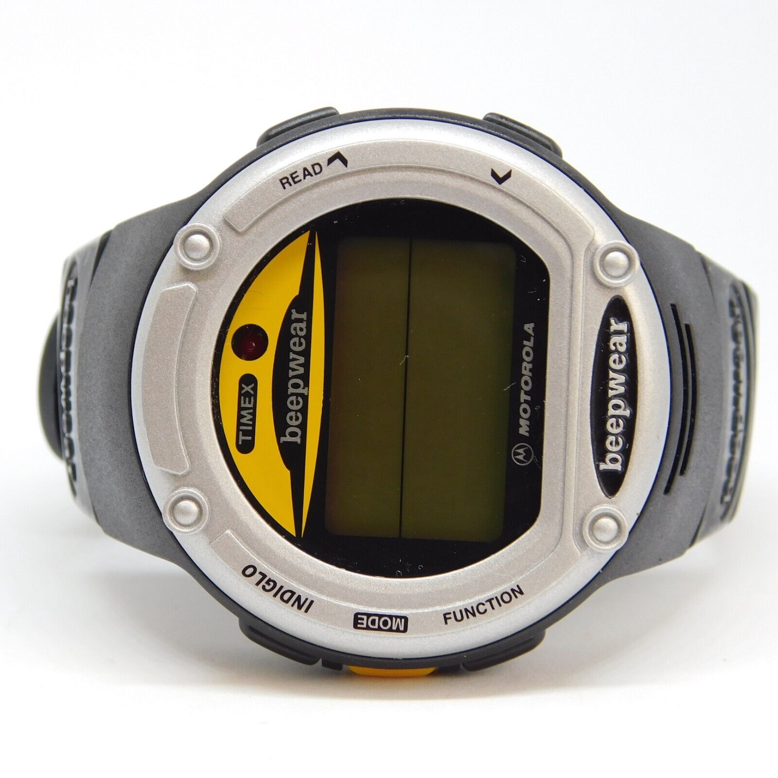 Timex Motorola Beepwear Indiglo Quartz Digital Men's Watch New Battery |  WatchCharts Marketplace