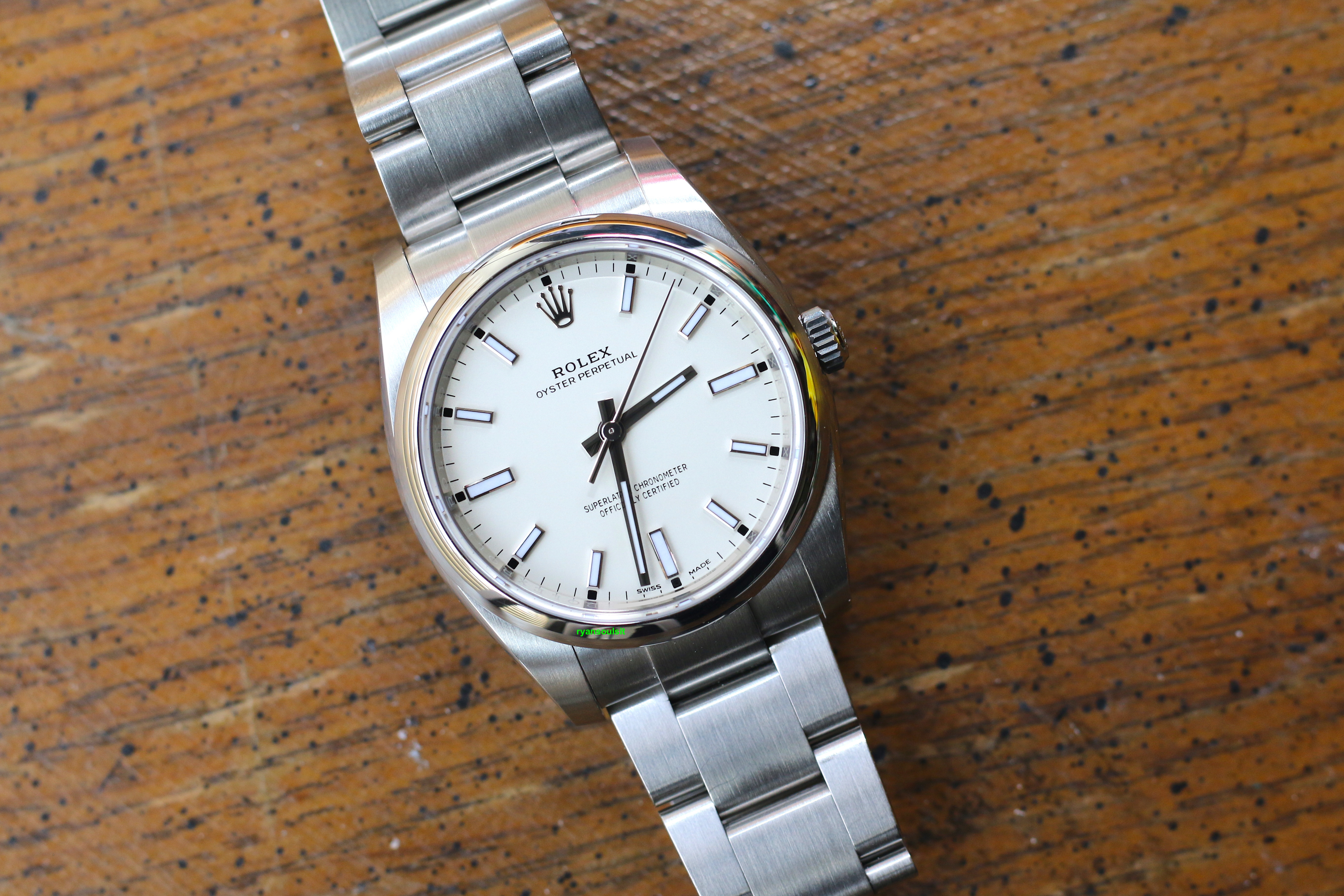 WTS 2019 Rolex 34 Oyster Perpetual White Dial 114200 WatchCharts