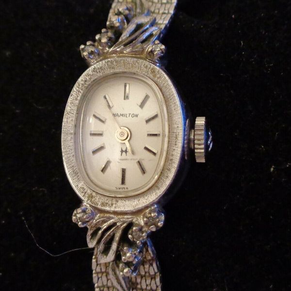 hamilton 10k rgp bezel stainless back