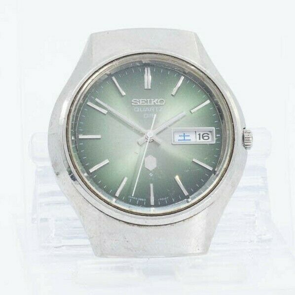 Vintage SEIKO QUARTZ QR 3863-7010 FOR PARTS OR REPAIR Watch JAPAN