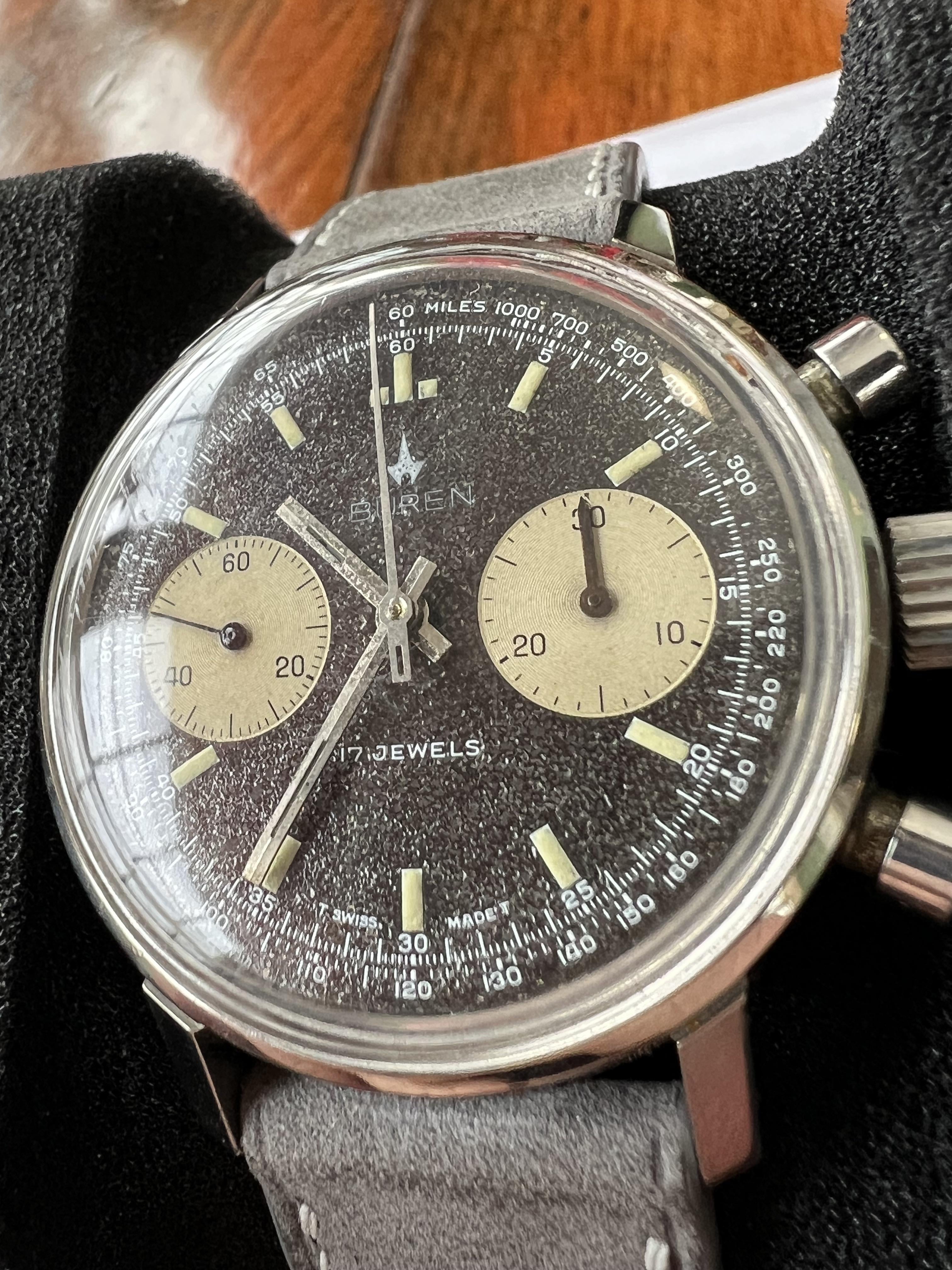 Buren chronograph hotsell