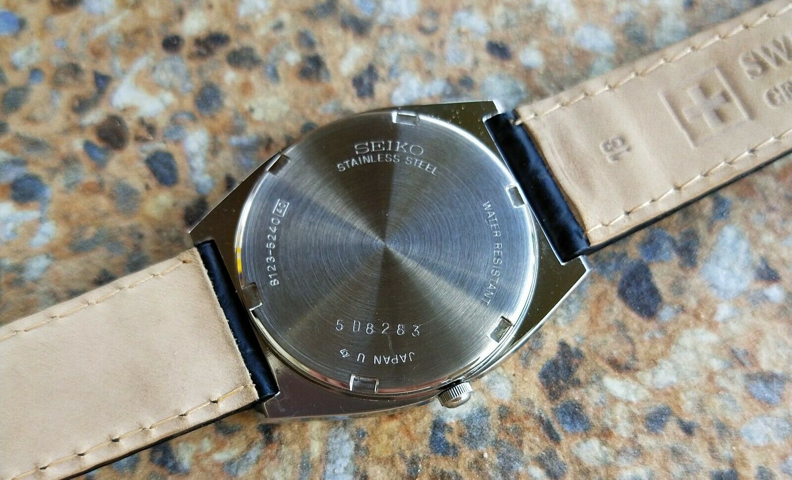 Seiko Chronos Quartz JDM 8123 5240 JDM December 1985 Kanji