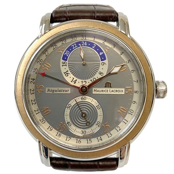 [Used] MAURICE LACROIX Maurice Lacroix Date Small Second Masterpiece Regulator Automatic Watch