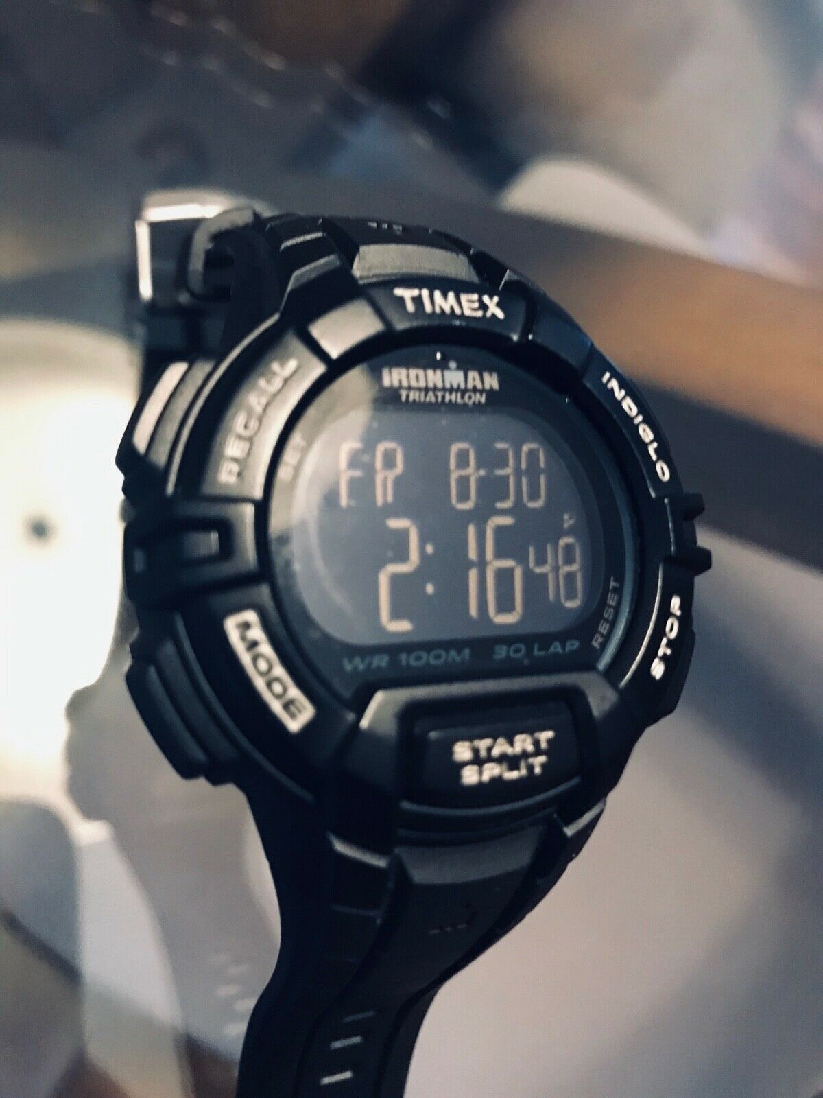 timex ironman rugged 30 blackout