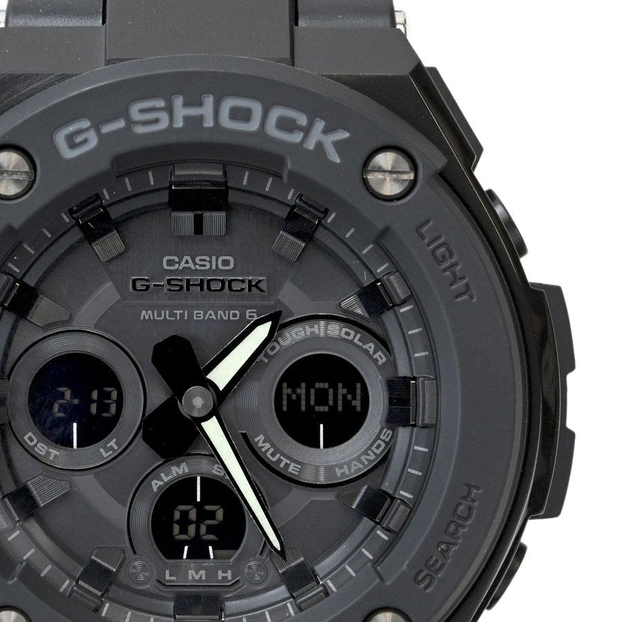 CASIO] Casio G-SHOCK GST-W300G-1A1JF G-STEEL Midsize Series All Black  Resin/Stainless Steel Solar Radio Men's Watch [Free Shipping] [Used] |  WatchCharts Marketplace