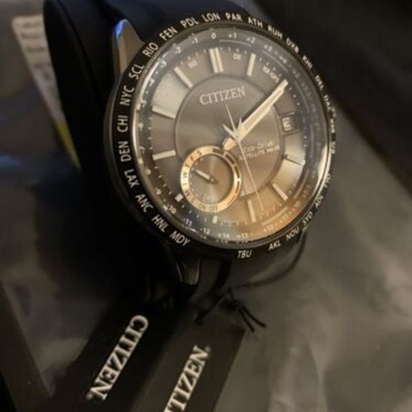 Citizen Eco-Drive Satellite Wave GPS Freedom – Orologio Uomo Acciaio Nero E Blu - 2