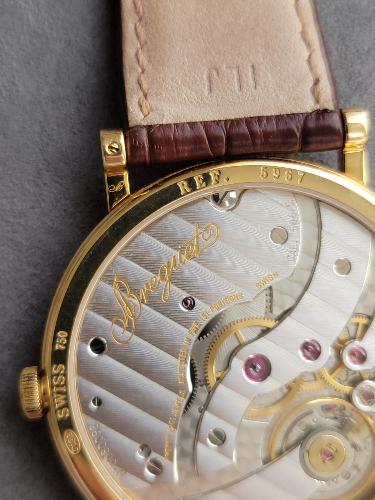 WTS Breguet Classique 18K Yellow Gold Ref 5967 WatchCharts