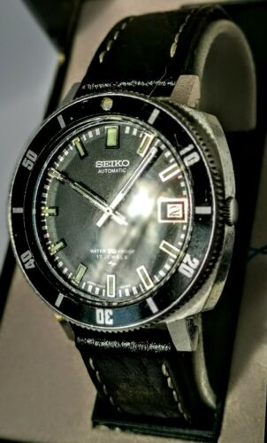 VINTAGE SEIKO 7005-8050 AUTOMATIC POOR MAN'S 62MAS WRIST WATCH COMPLETE  FULL SER | WatchCharts