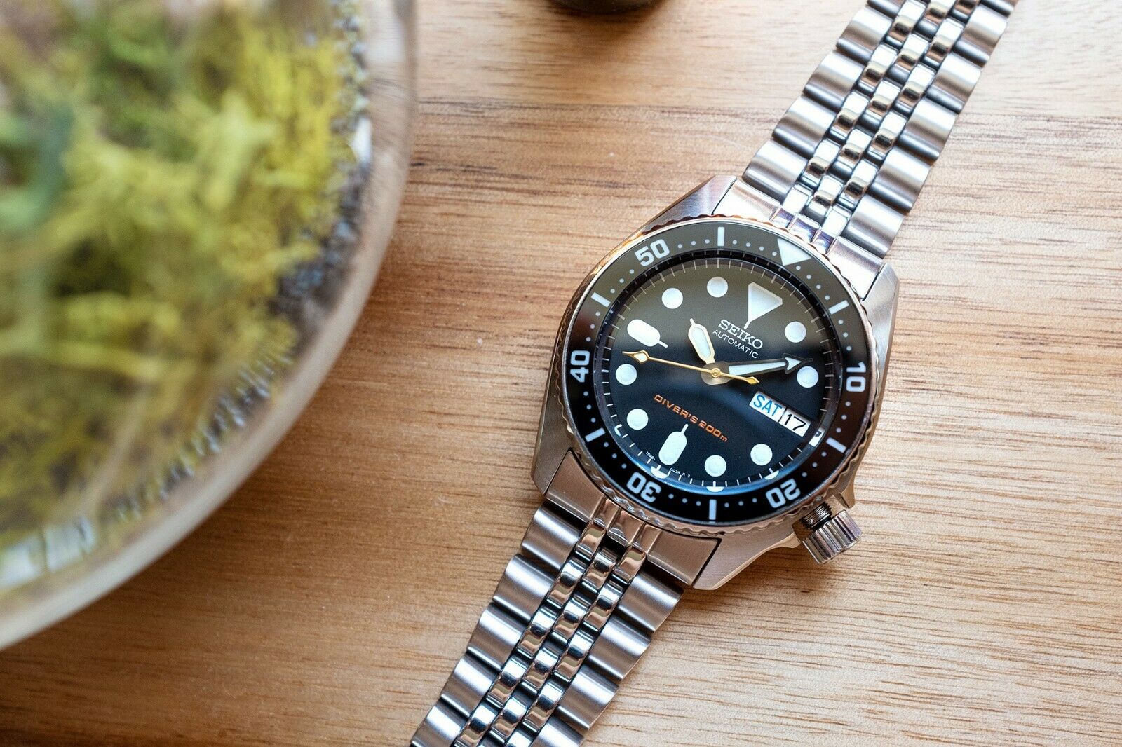 Seiko SKX013 Custom Mod Supercharged 4R36 Hack Handwind Sapphire Lumed WatchCharts