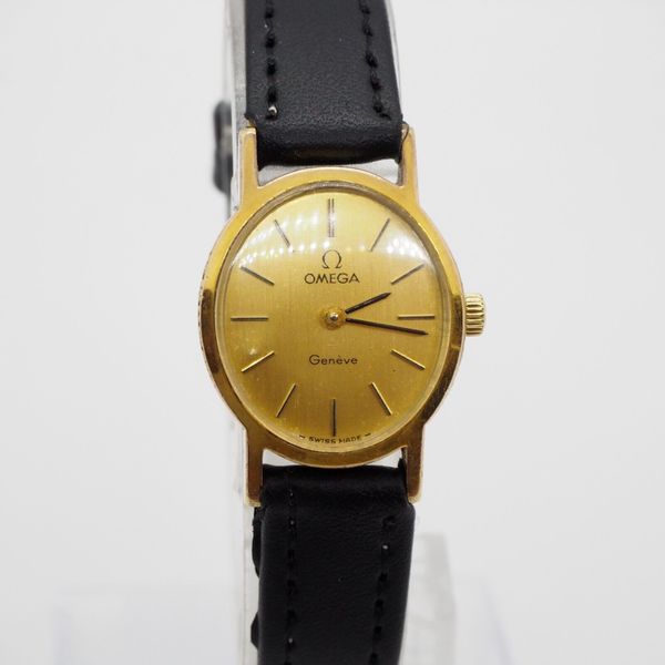 期間限定値下✨Omega Geneve Oval Silver Ladies手巻 OMEGA ヴィンテージ GENEVE ジュネーブ Ω20 刻印ケース