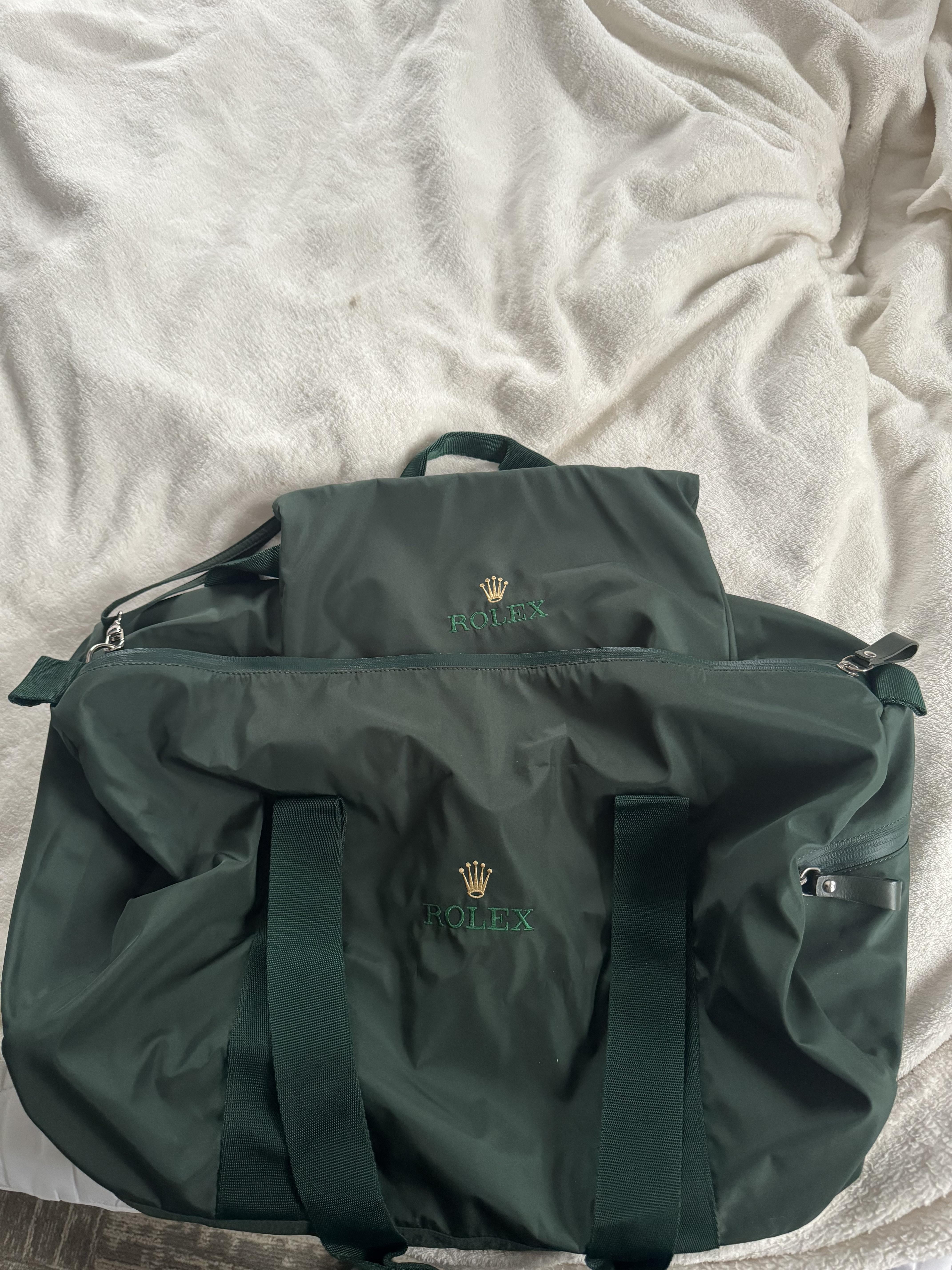 Rolex discount duffle bag