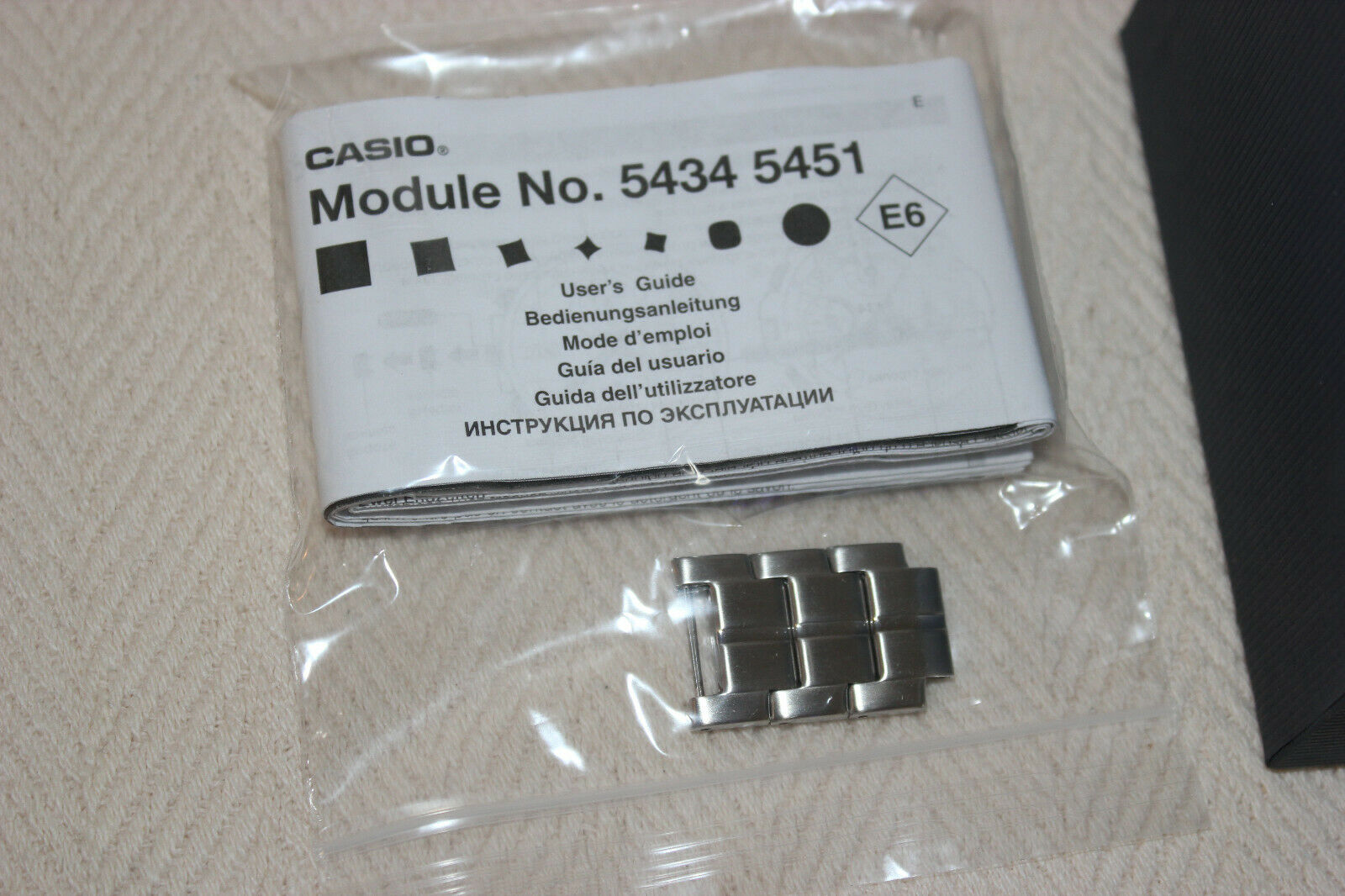 casio edifice module no 5434