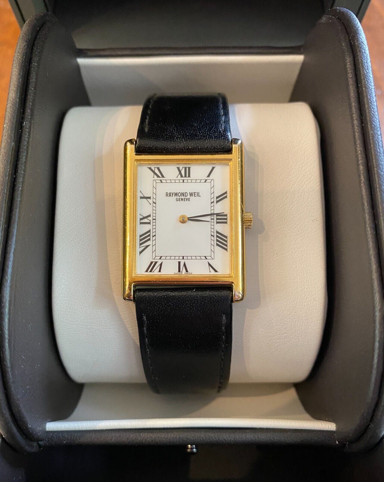 CLASSIC RAYMOND WEIL GENEVE 18CT GOLD ELECTROPLATED 5768/2