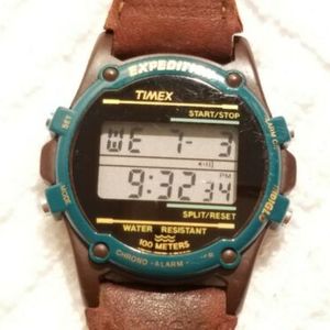 Vintage Timex Expedition Digital Watch Alarm Chronograph 100 Meters |  WatchCharts