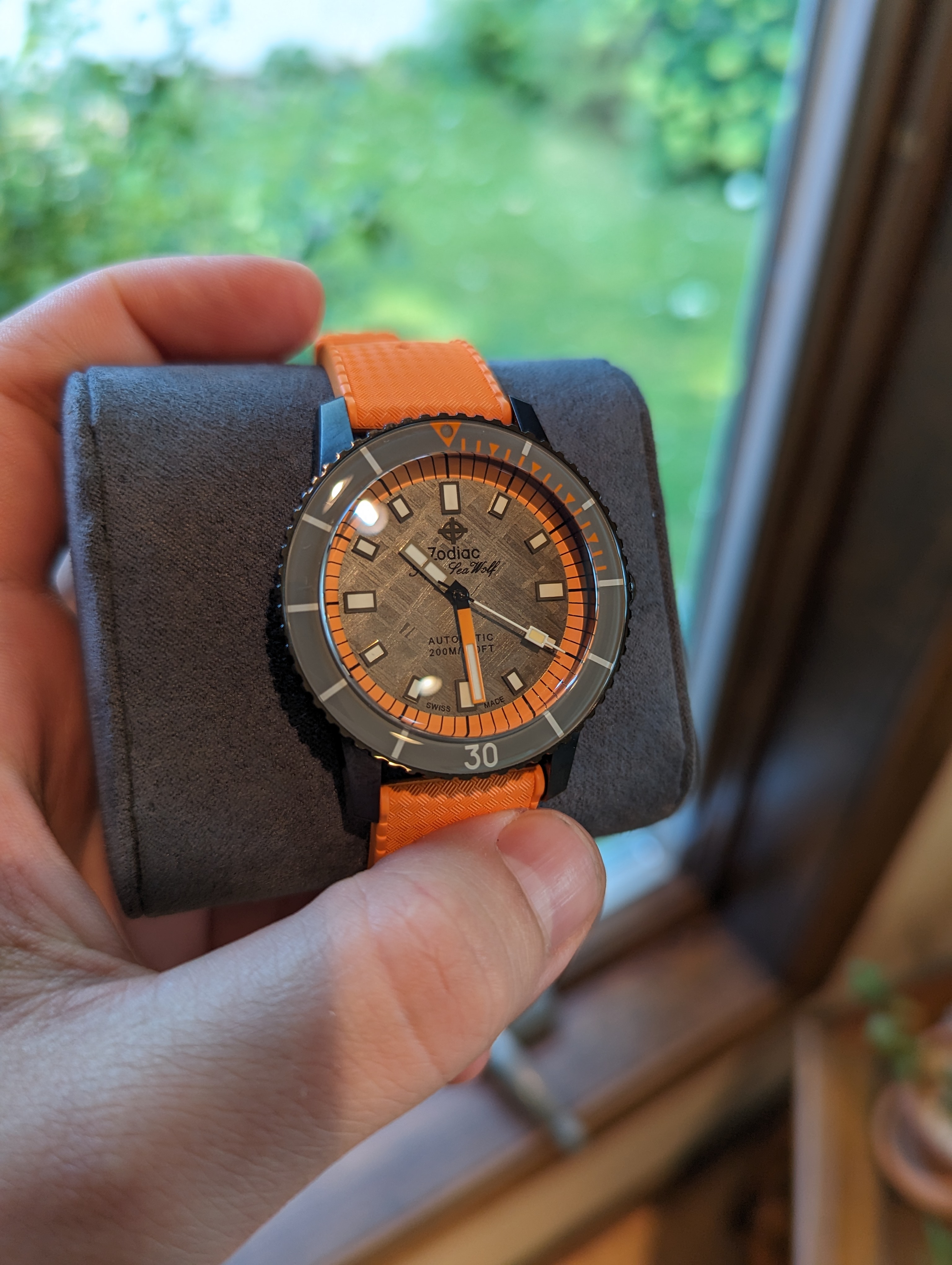 WTS Zodiac Super Sea Wolf Orange Meteorite WatchCharts Marketplace