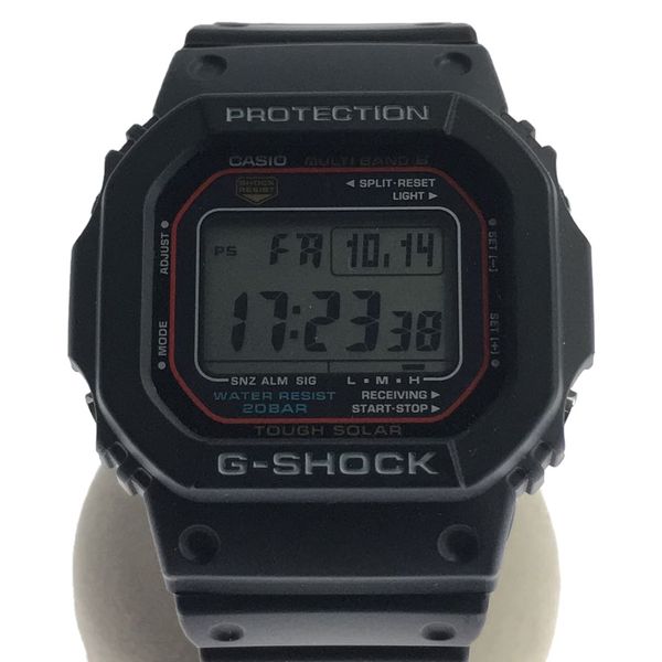 [Used] CASIO G-SHOCK/solar watch/digital/BLK [clothing goods, etc ...