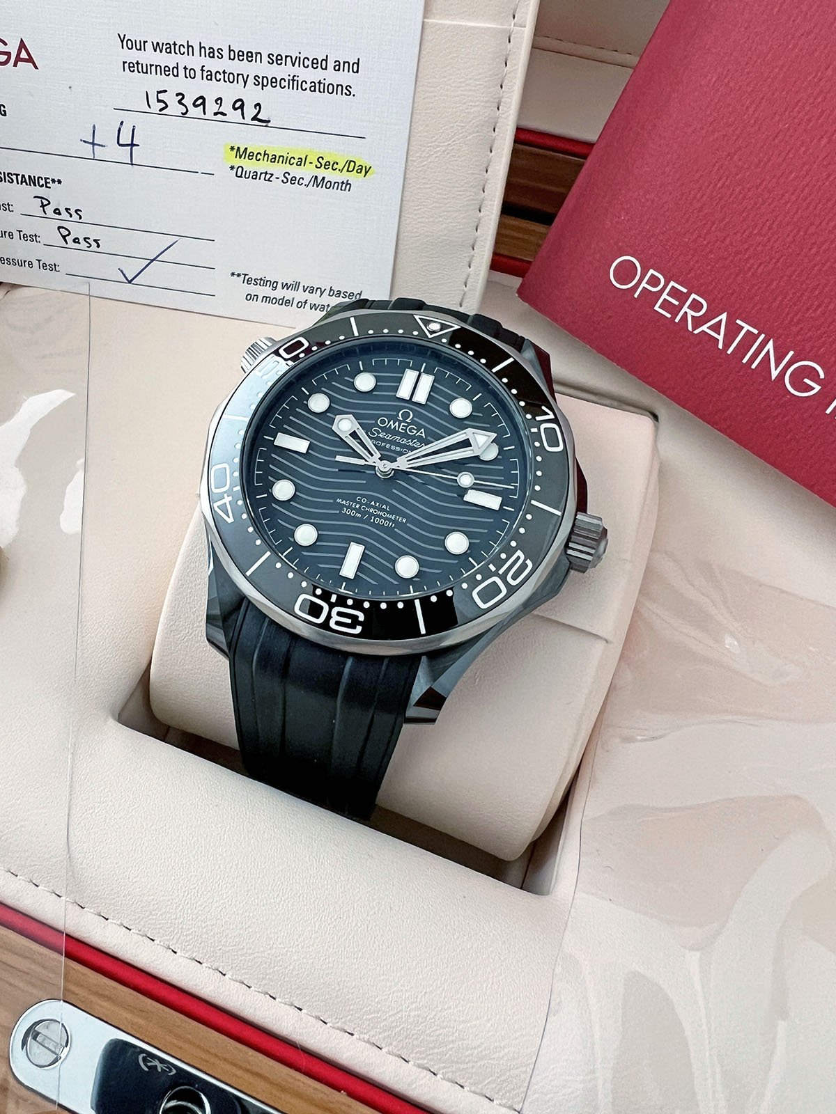 Omega seamaster 300m clearance ceramic