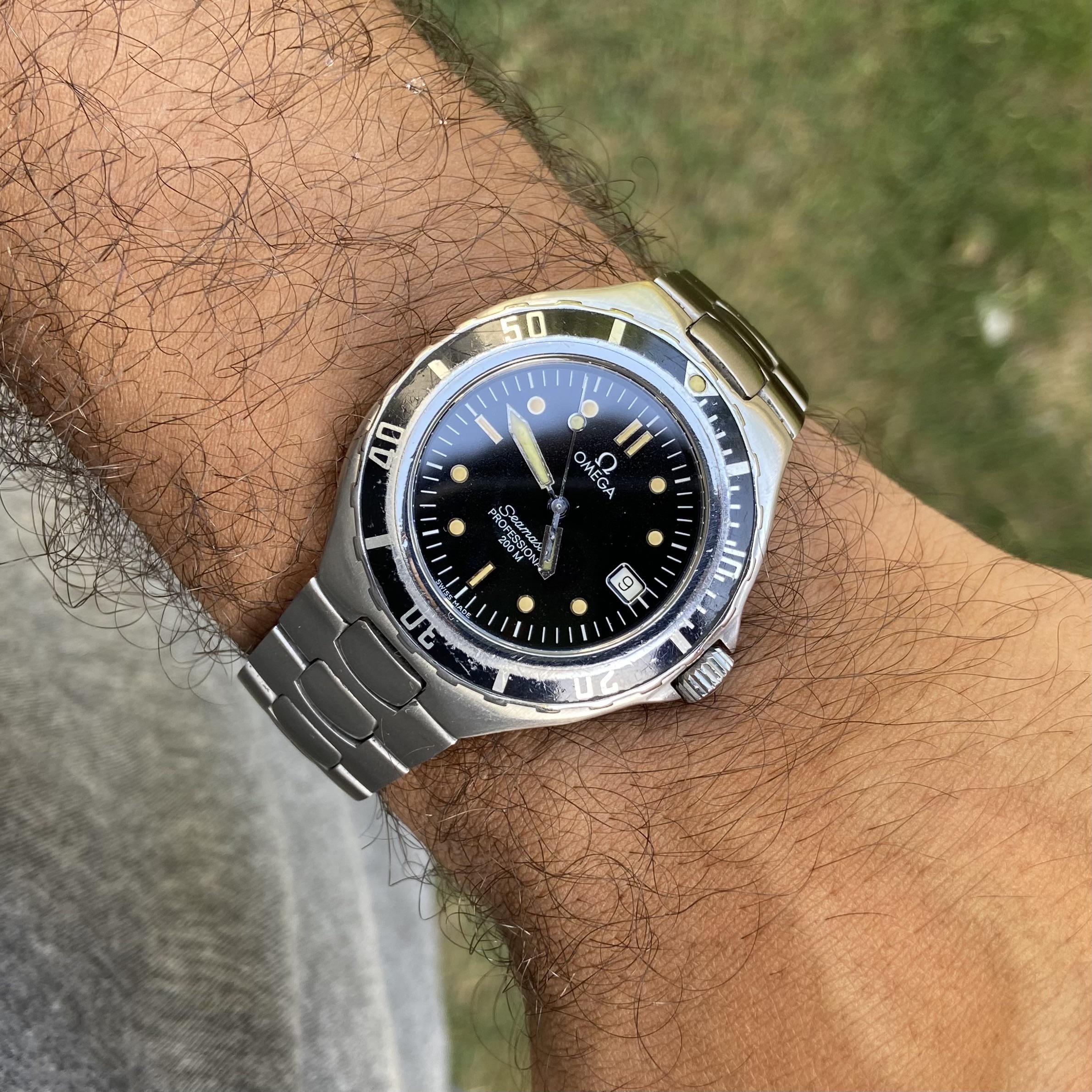 omega seamaster 200m pre bond quartz