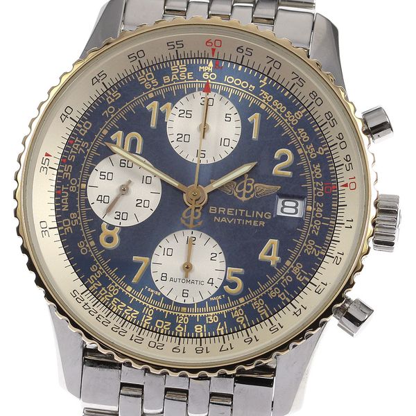 [BREITLING] Breitling Old Navitimer Chronograph D13022 Automatic Men's ...