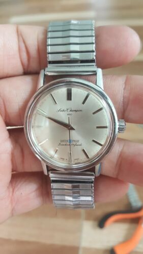 VINTAGE SEIKO CHAMPION 850 DIASHOCK 17 JEWELS HAND WINDING MEN