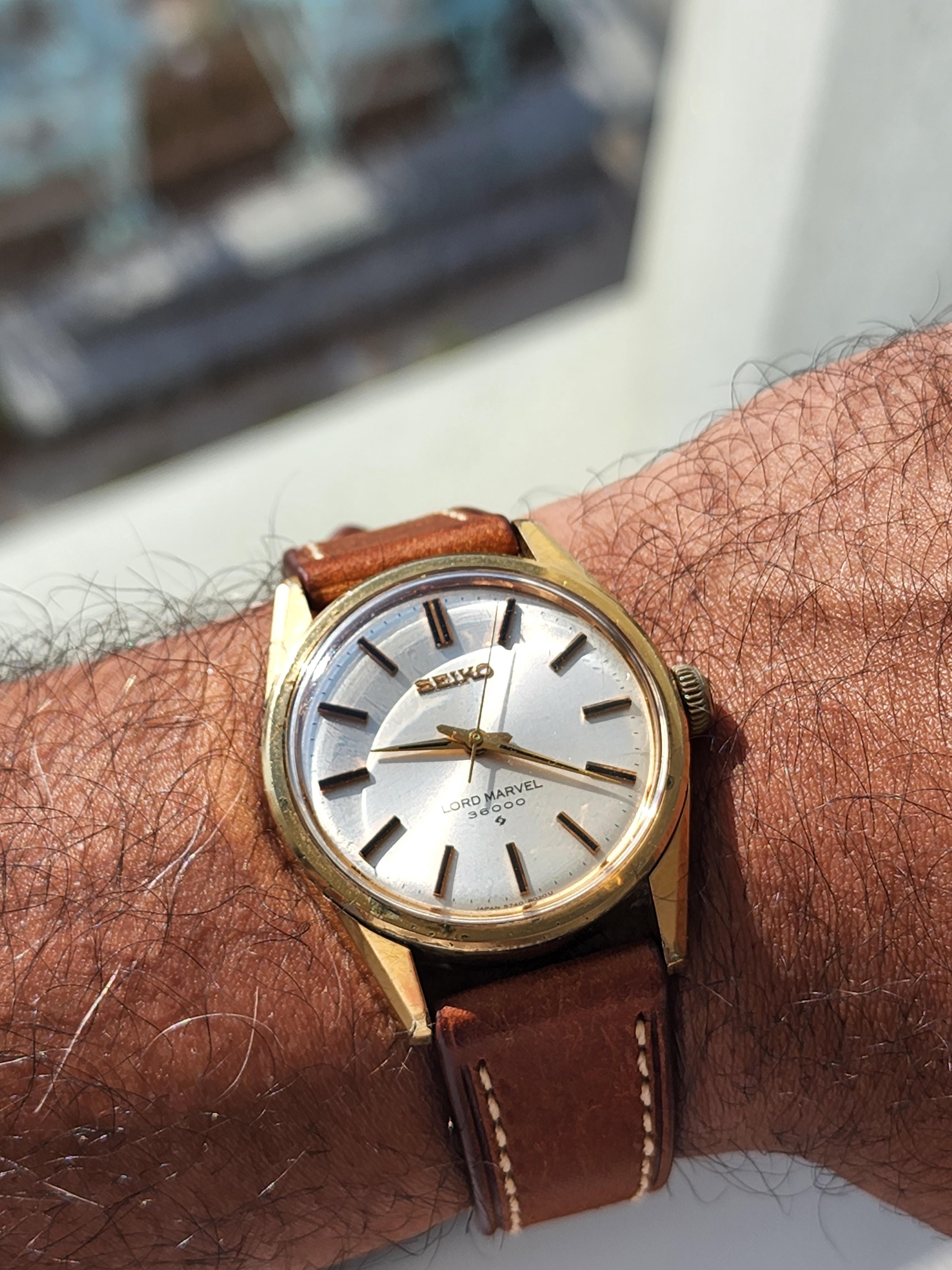 Seiko lord marvel 36000 best sale for sale