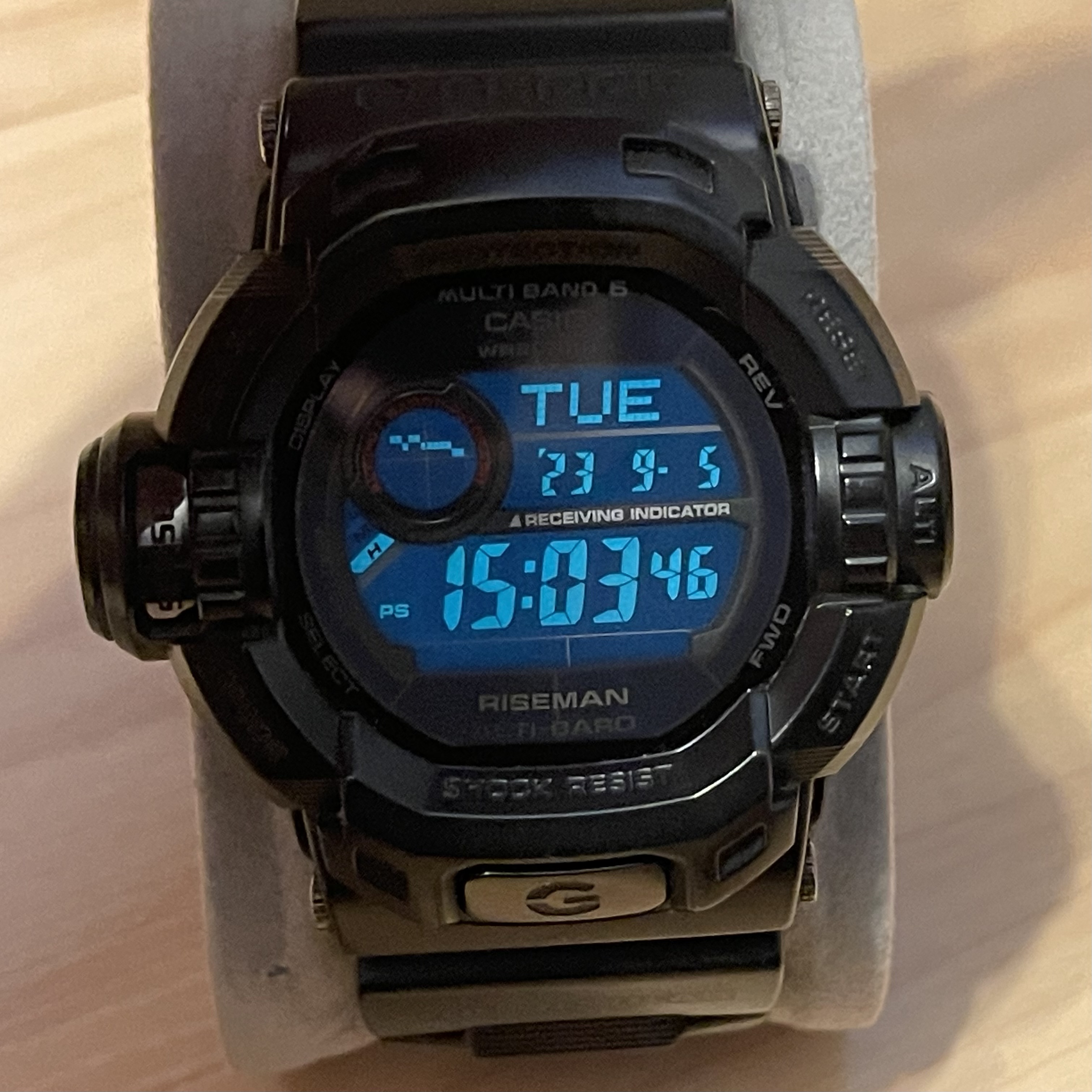 Casio g on sale shock matte black