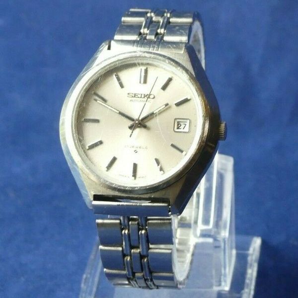 Vintage 1974 Seiko automatic stainless steel watch - 6118-8020 | WatchCharts