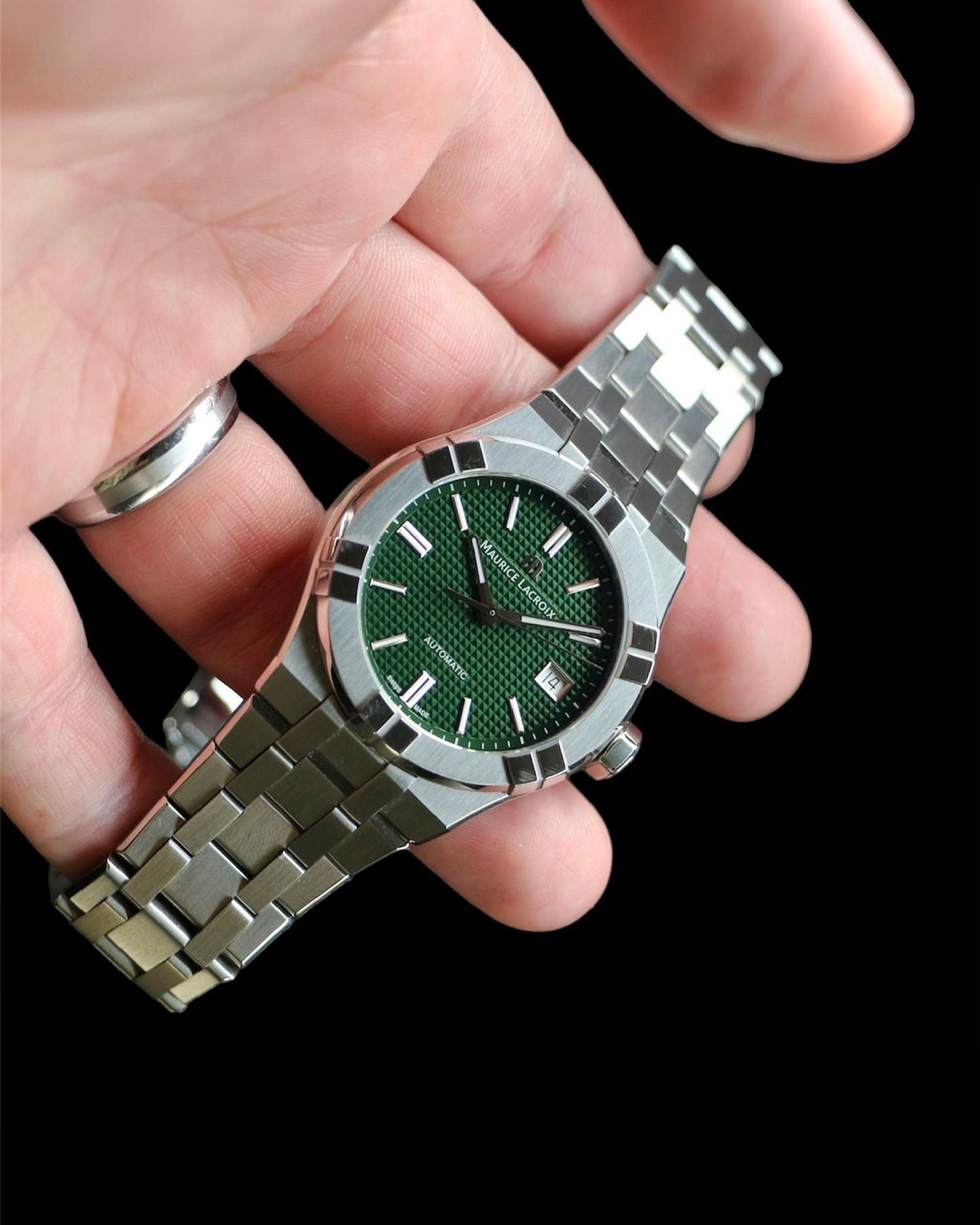 WTS] Maurice Lacroix Aikon Green Dial 39mm | WatchCharts Marketplace