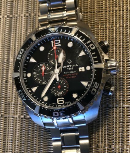 certina ds action diver chronograph automatic