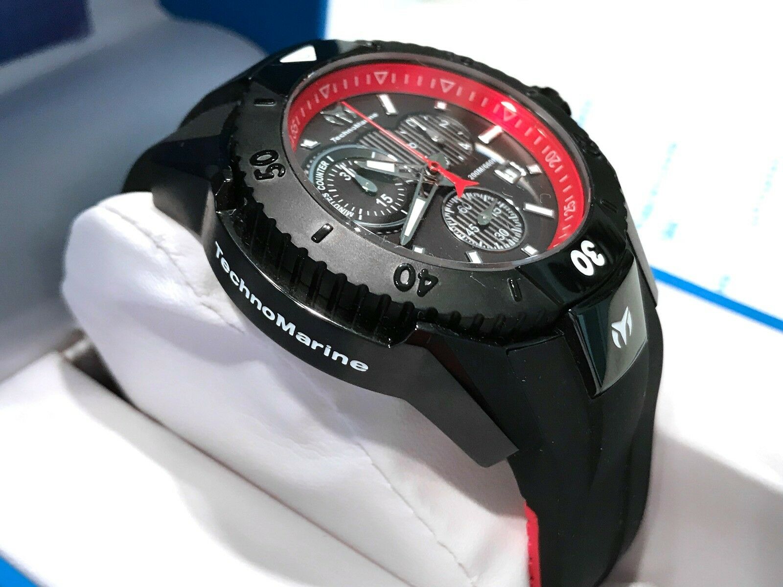TechnoMarine Men UF6 Quartz Stainless Steel Silicone