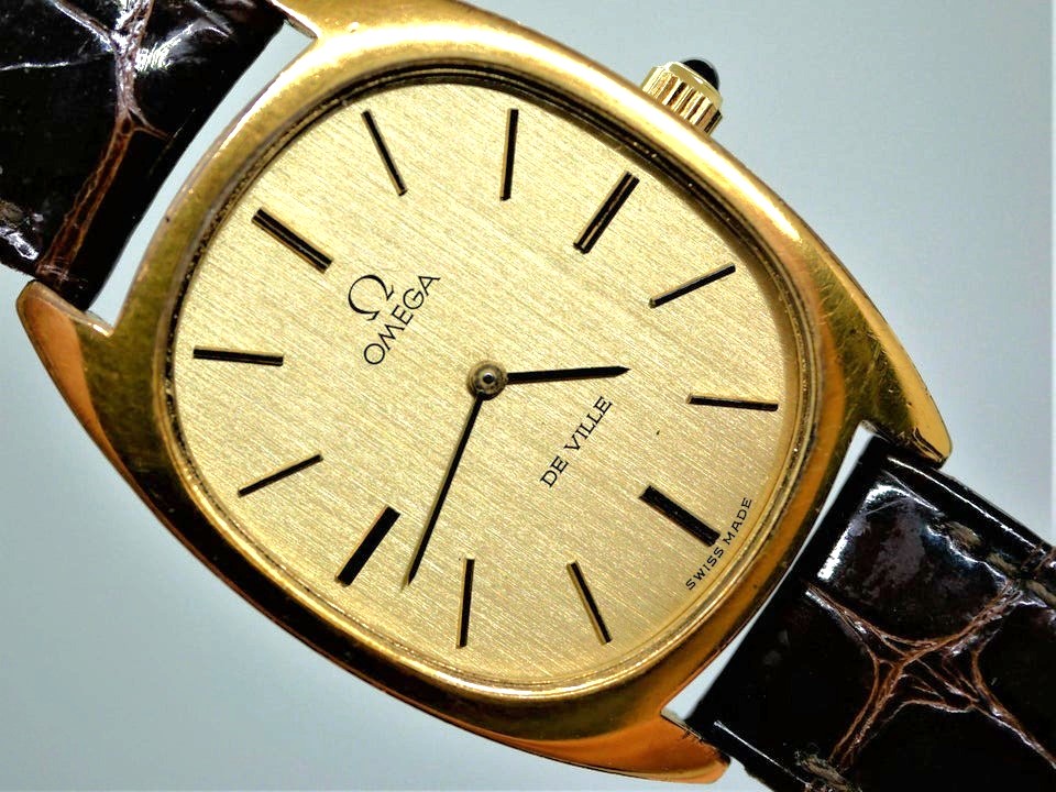 Omega Deville Gold Plated Manual WInd Watch Reference