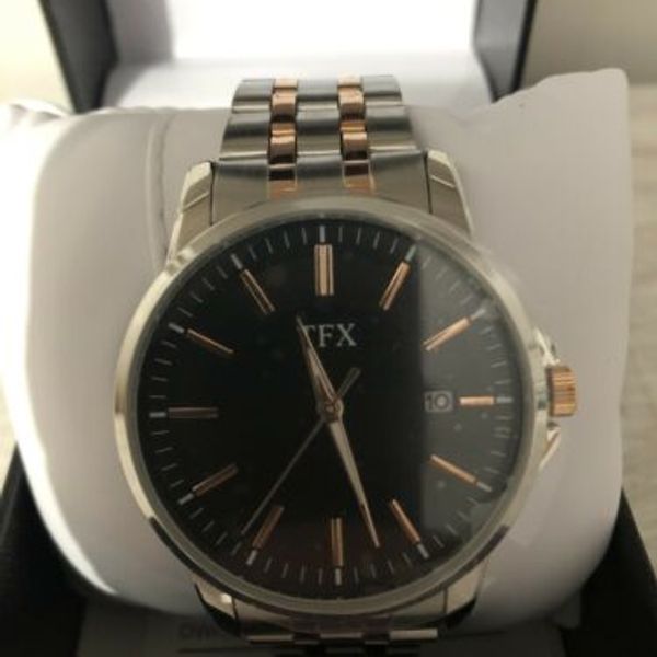 TFX by BULOVA Mens TwoTone Stainless Steel Watch (38B101