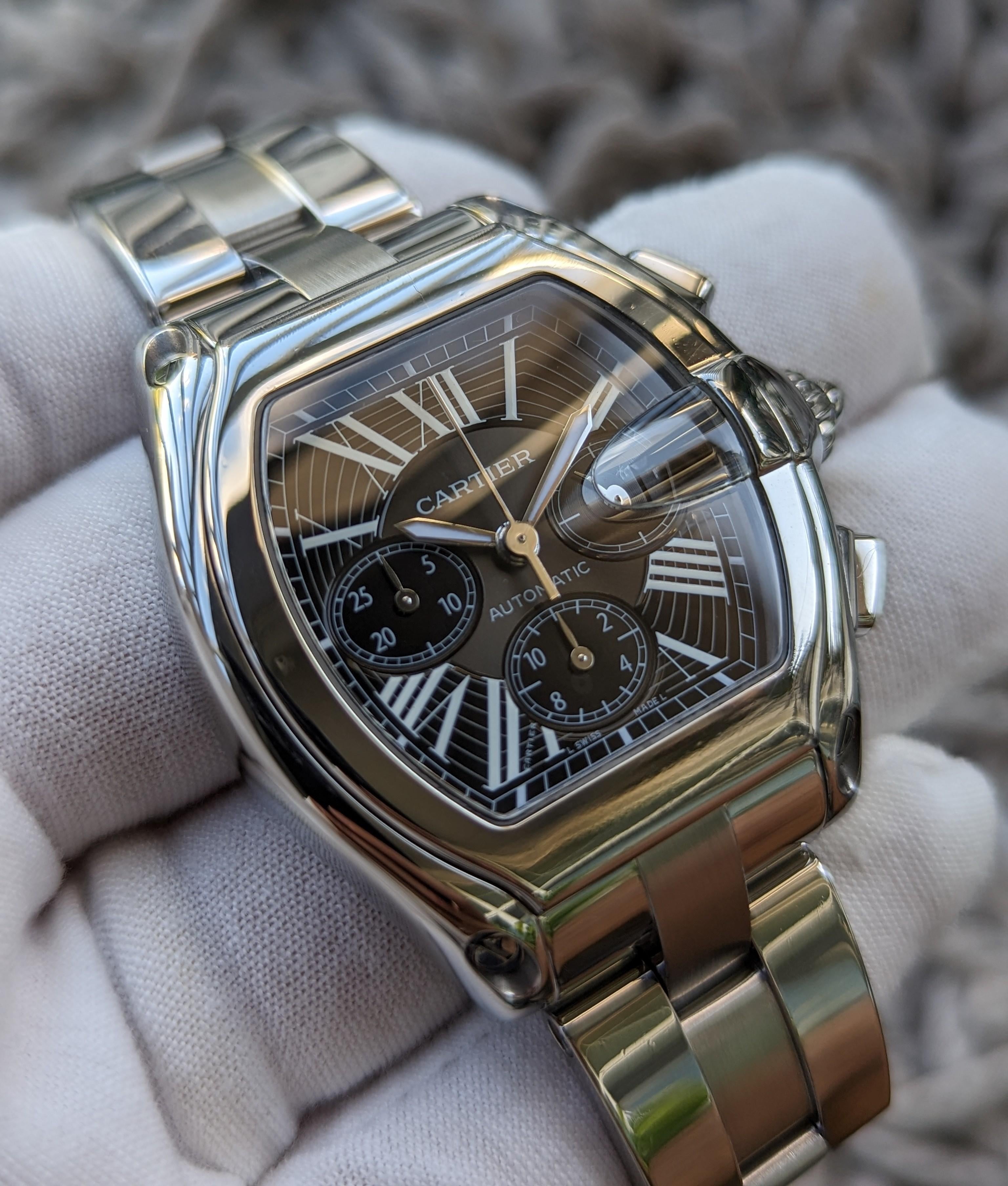 cartier roadster xl size