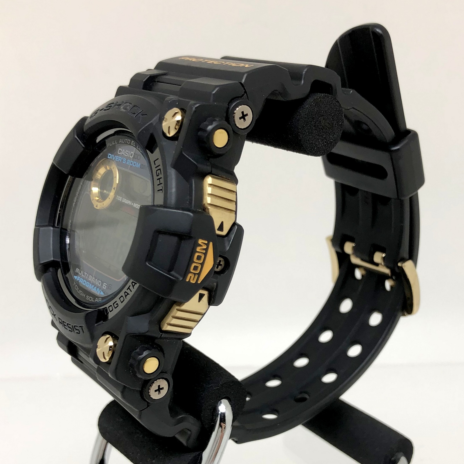 G SHOCK G SHOCK CASIO Casio watch GWF 1000G 1JR frogman FROGMAN tough solar electric wave screw bag digital Mikunigaoka store IT6PS7FYDZBG used WatchCharts Marketplace