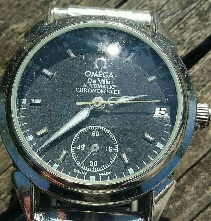 omega automatic deville swiss made