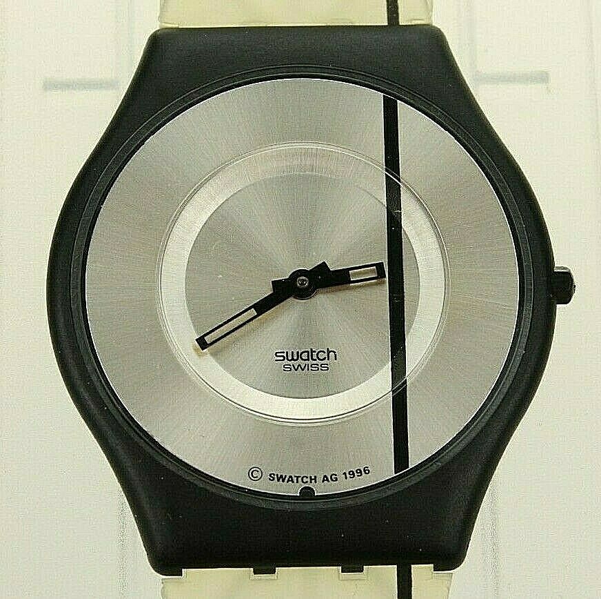 Vintage Swatch Skin Pure Line Men's Watch 1996 Swiss Made