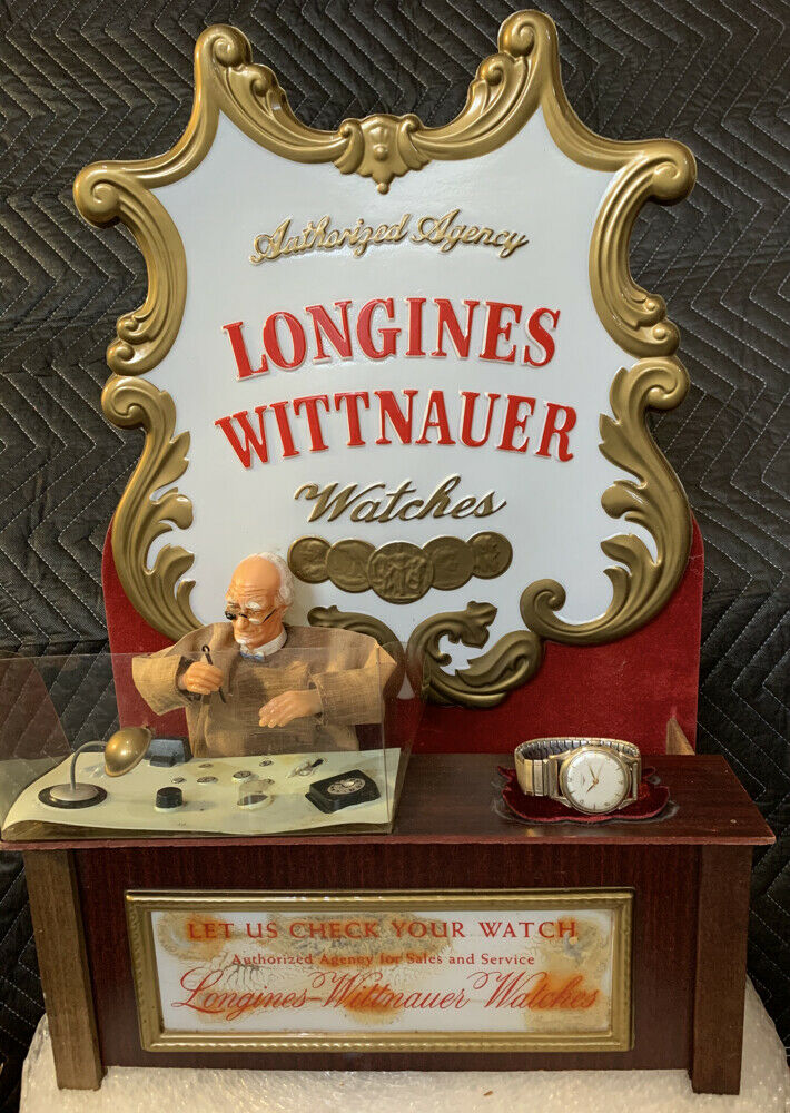 Longines Wittnauer Watchmaker Watch Automaton Jewelry Store