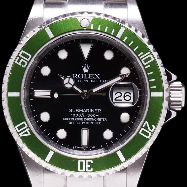 FS: *Unpolished* 2008 Rolex Green Submariner (Ref. 16610LV) Mk. V ...