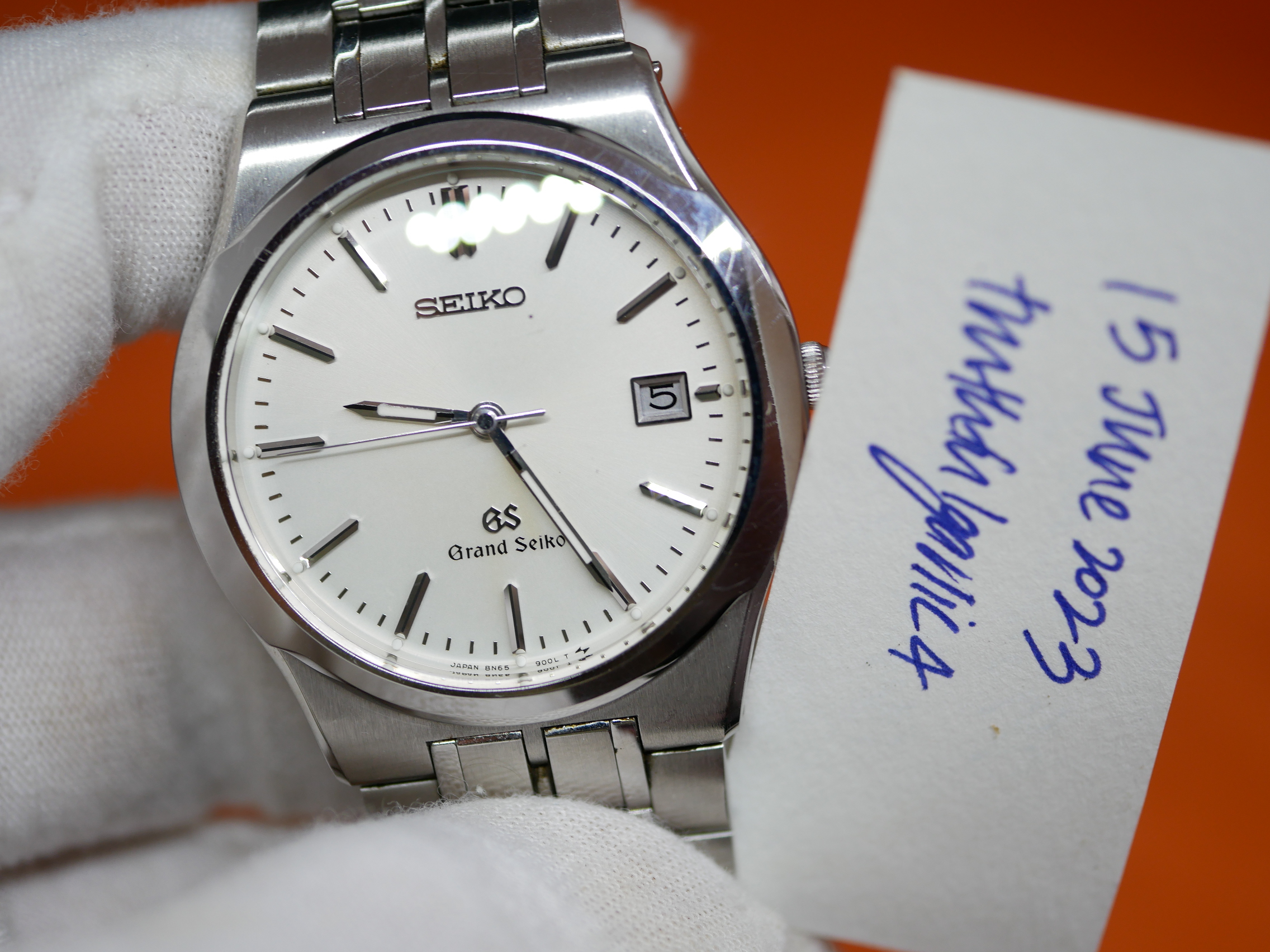 Grand Seiko SBGG001 watches for sale WatchCharts Marketplace