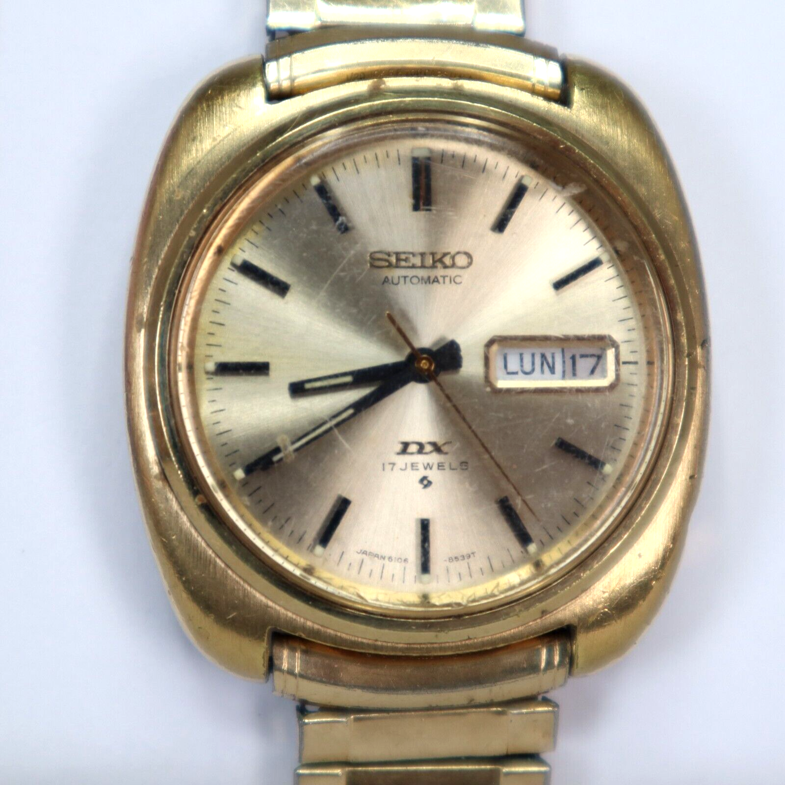 【中古】 日本経済・「日の出」は近い！ Vintage Seiko DX Automatic Mens Watch 17 Jewels Japanese Movement