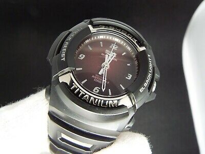 VINTAGE CASIO G-SHOCK TITANIUM WATCH GIEZ GS-500 1789 200M ANTI