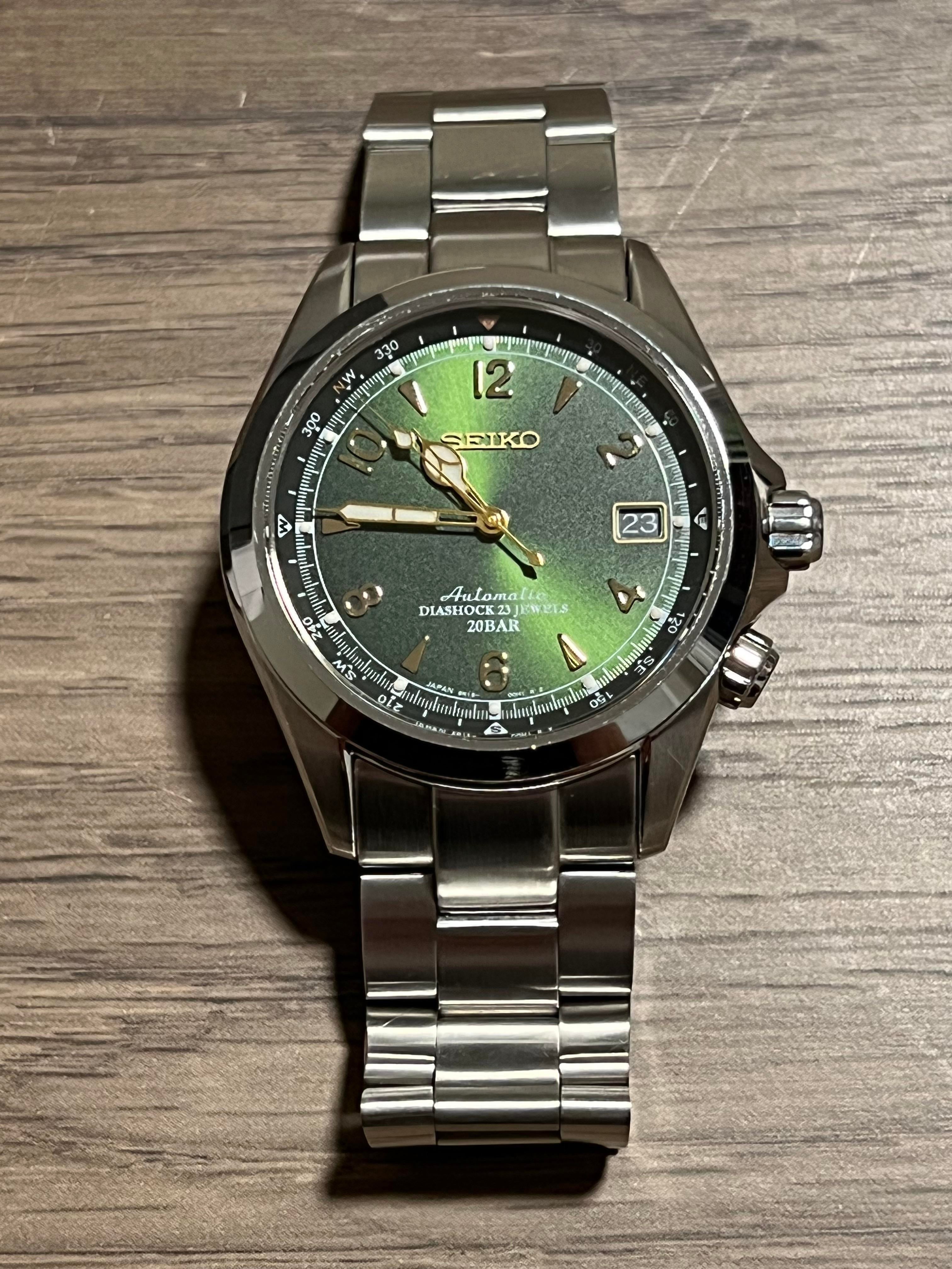 Seiko Sarb017 Alpinist JDM Purchase with JDM Receipt and Strapcode
