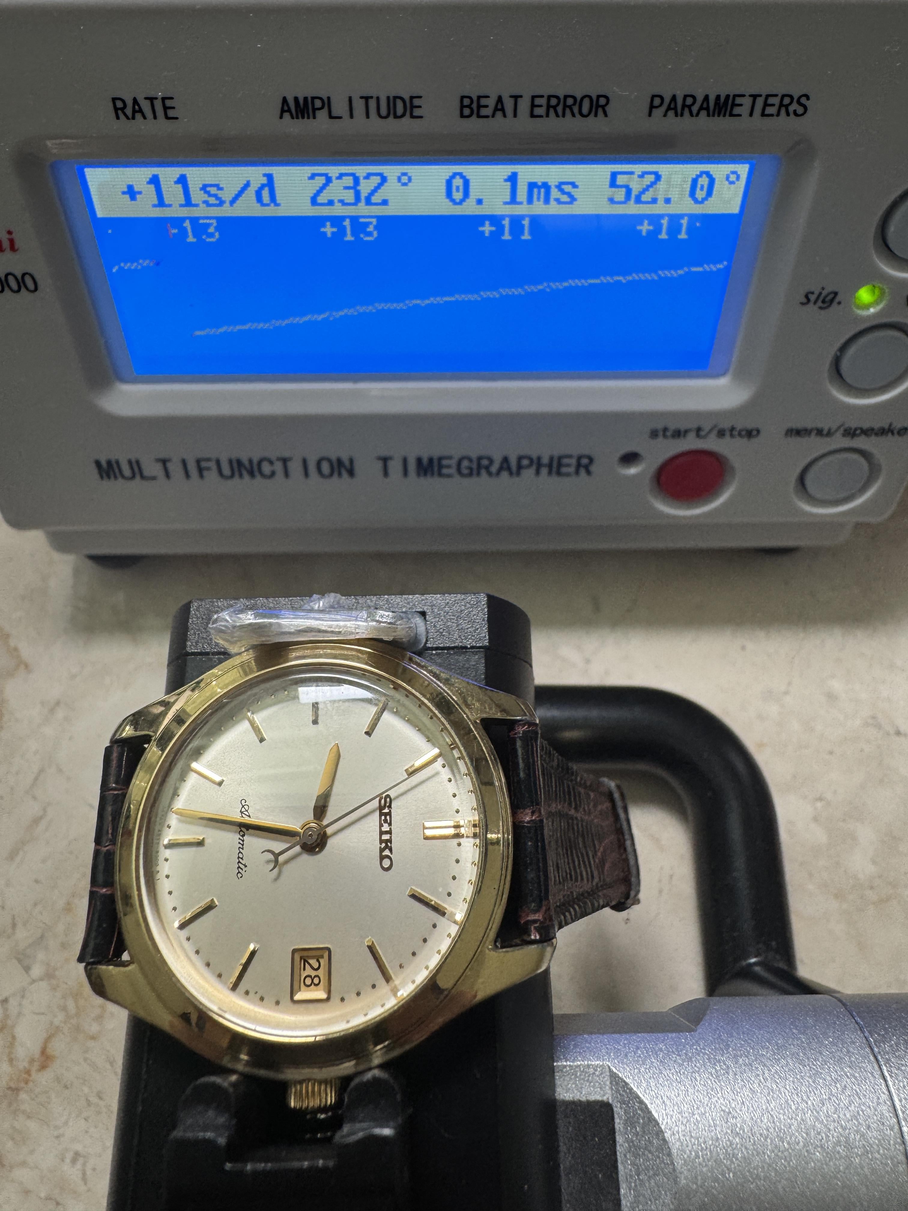 【特価】 WTS] Date 36mm Tone Gold 4S35 SCVK002 Seiko 1993 Vintage インテリア時計
