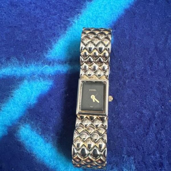 注目ショップ・ブランドのギフト Or Plaque Chanel Women's Vintage G20M Steel Stainless Watch 時計
