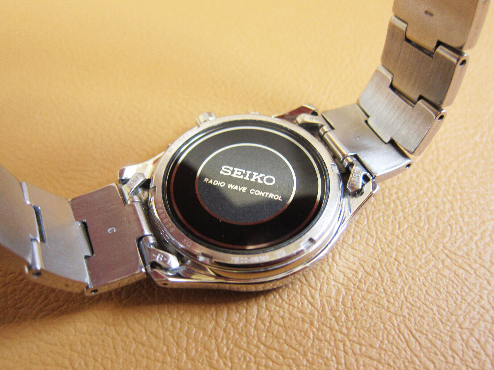 ヘルゾエディオ SEIKO 7B22-0BN0 Solar Radio Wave Control SS Men's Watch