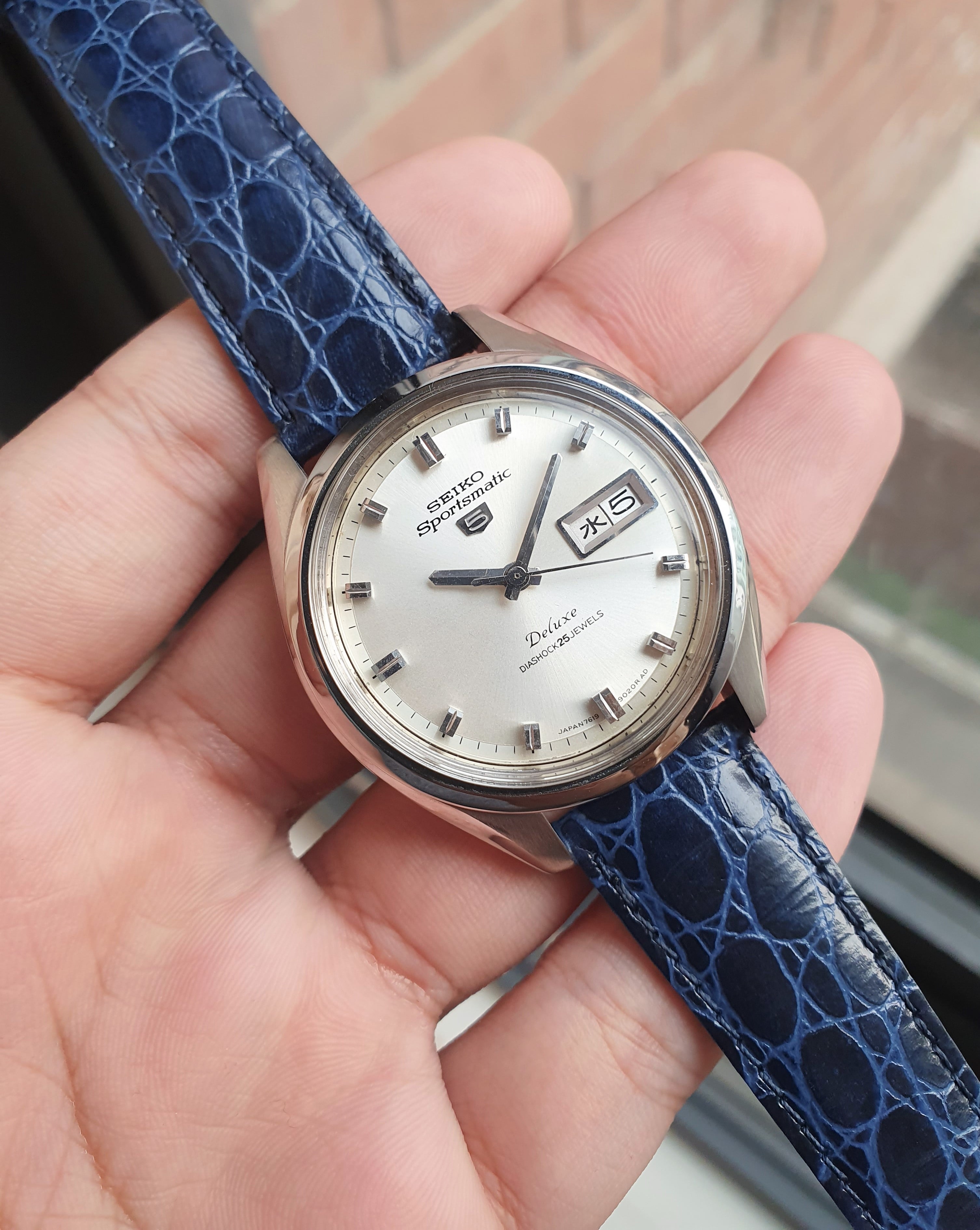 WTS] Seiko Sportsmatic Deluxe 1967 Jumbo SERVICED Rare Vintage