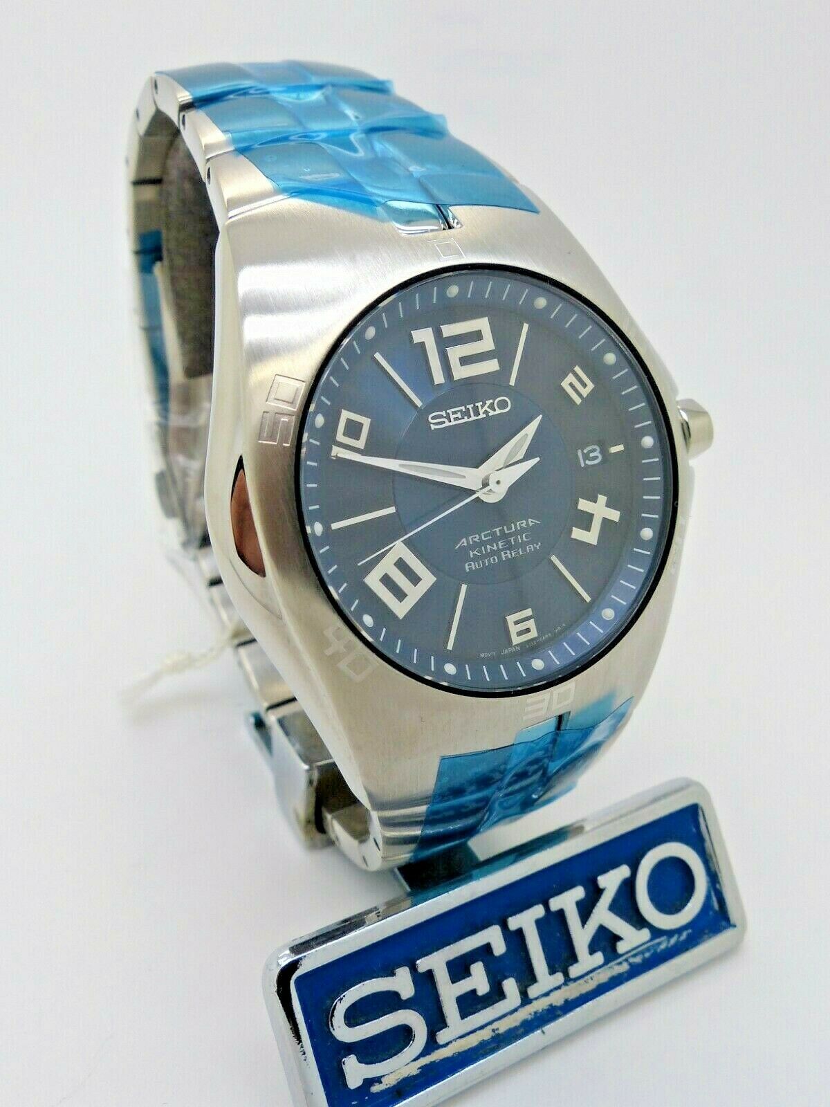 Seiko Kinetic Arctura Auto Relay 5J32-0AP0 REF: SNG043P1 *Limited