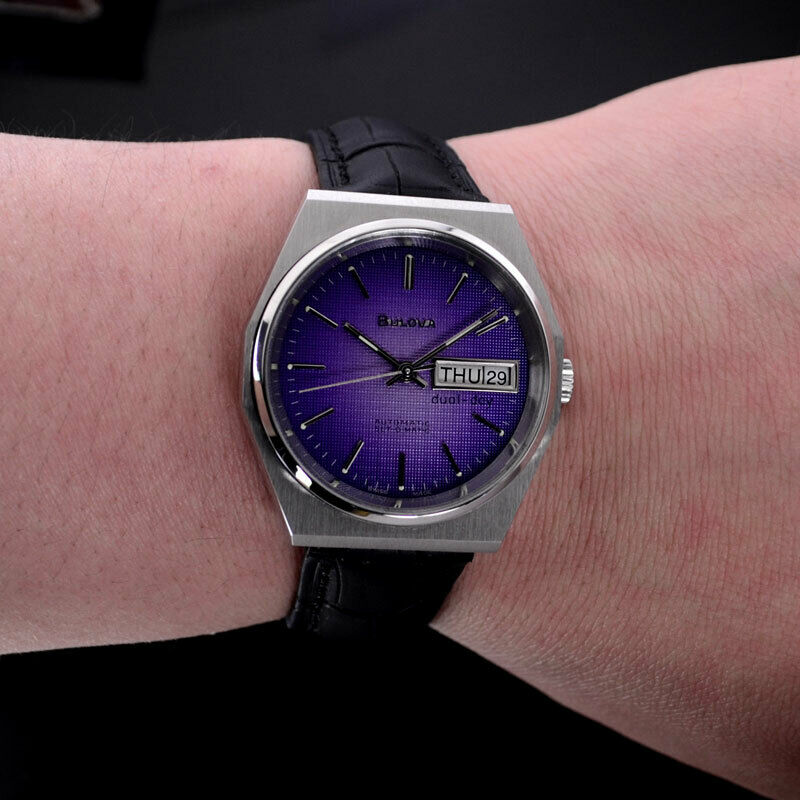 Vintage Bulova Lavendar deals Watch